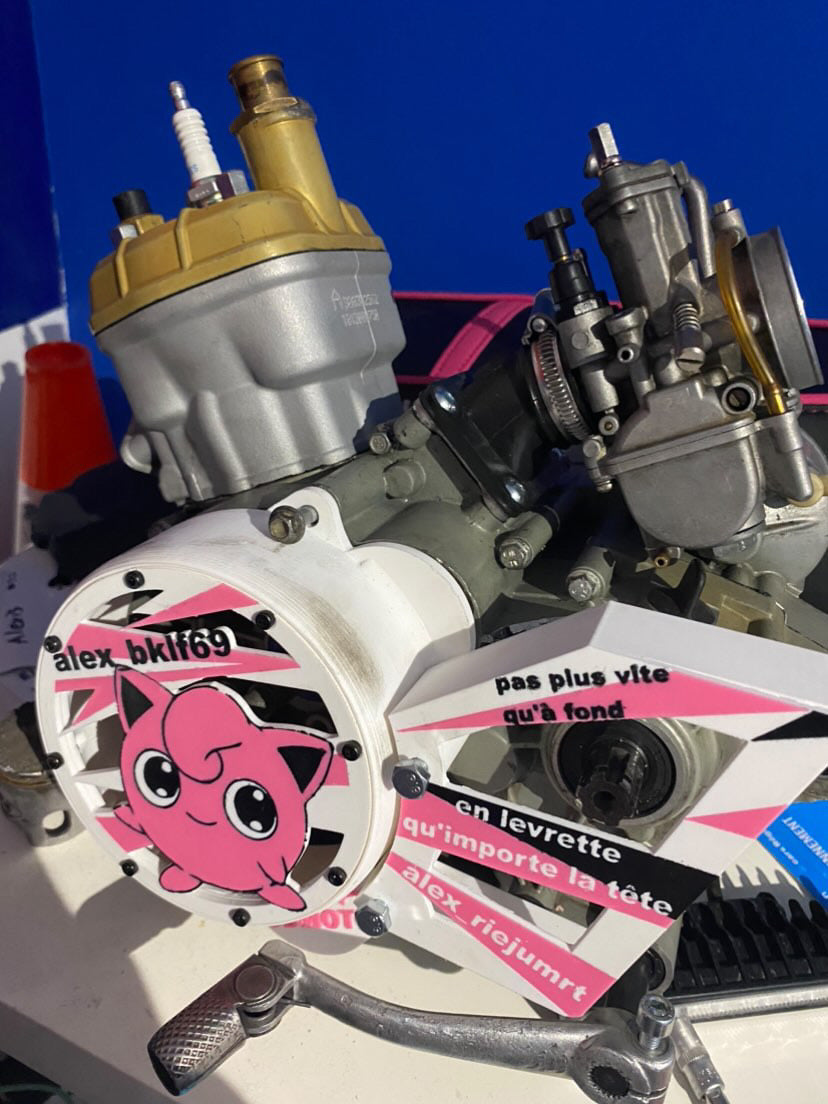 Cache allumage 100% personnalisé Euro 3/4 – compatible Derbi