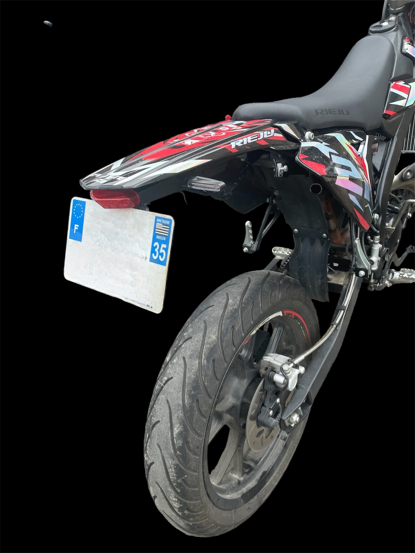 Support de plaque amovible