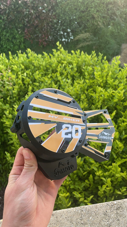 Cache allumage 100% personnalisé  Euro 2 – compatible Derbi