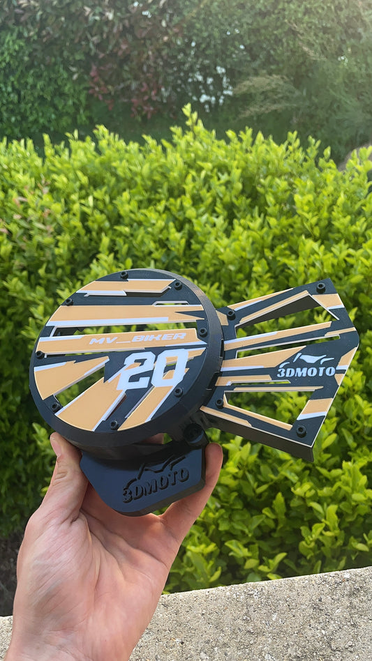 Cache allumage 100% personnalisé  Euro 2 – compatible Derbi