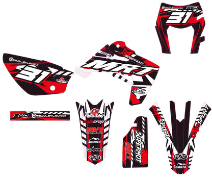 Kit déco 50cc/85cc Supermot 100 % personnalisable