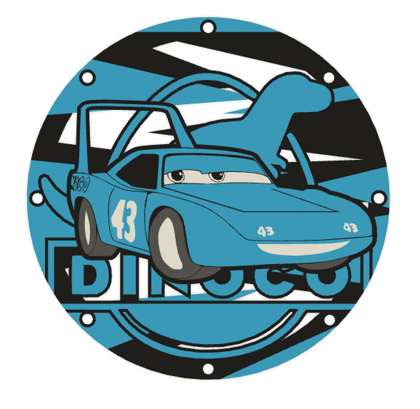 Cache allumage AM6 personnalisable | Protection design moto