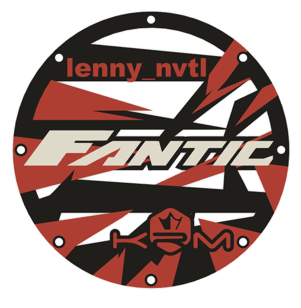 Cache allumage AM6 personnalisable | Protection design moto