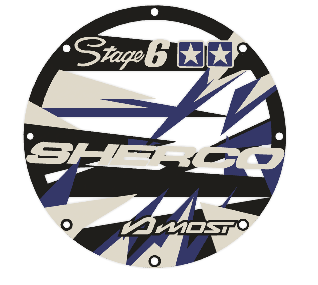 Cache allumage AM6 personnalisable | Protection design moto