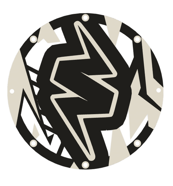 Cache allumage AM6 personnalisable | Protection design moto