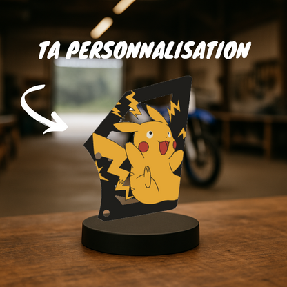 Cache 100% personnalisé pignon Euro 3/4 - personnalisable