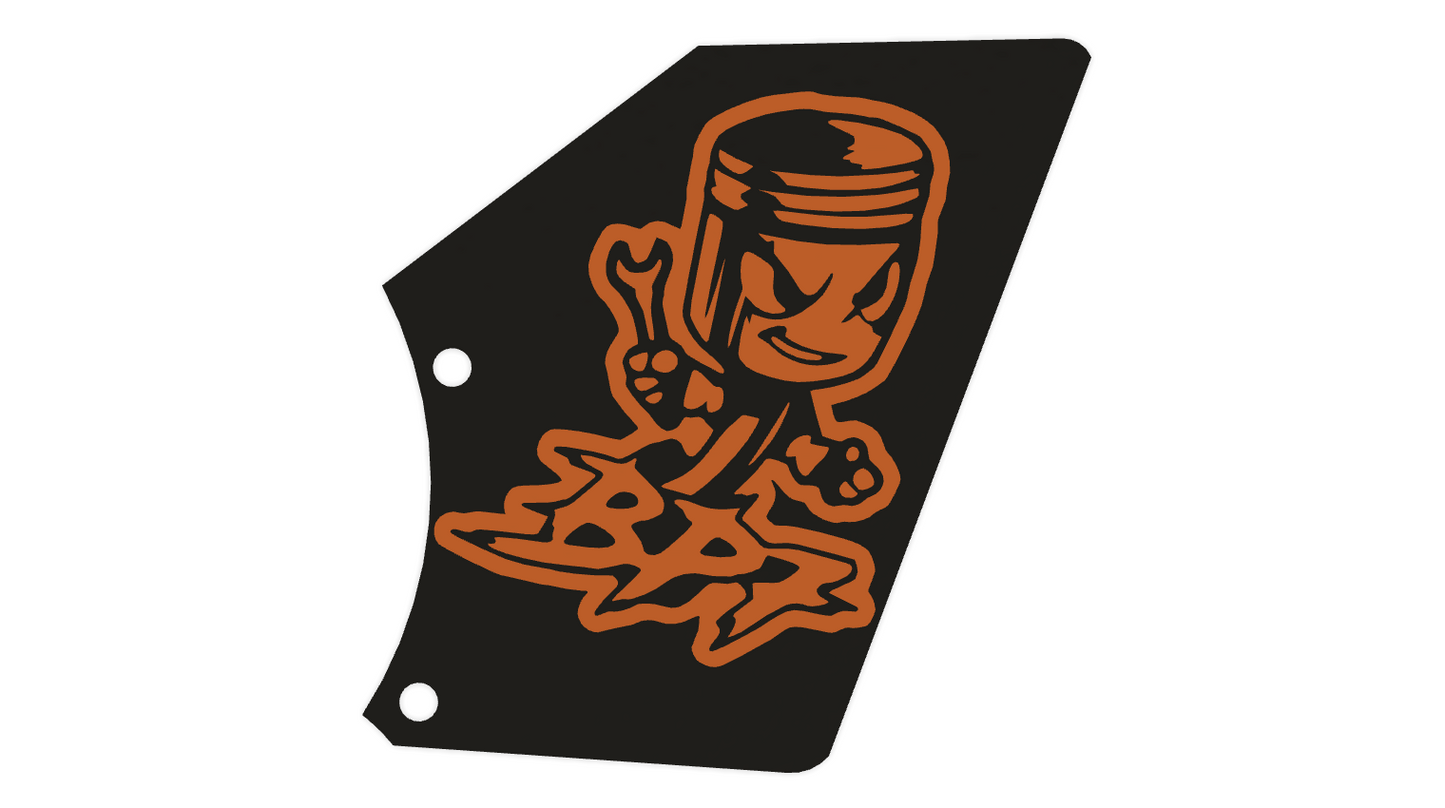 Cache pignon personnalisable pour am6