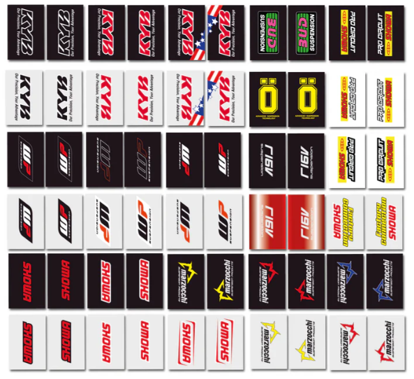 Déco de fourche moto – 50cc et autres cylindrées