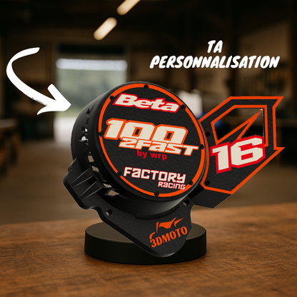 Cache allumage 100% personnalisé  Euro 3/4 – compatible Derbi