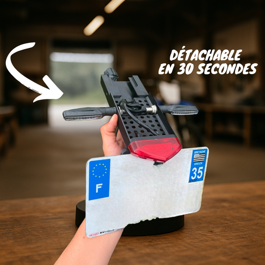 Support de plaque amovible