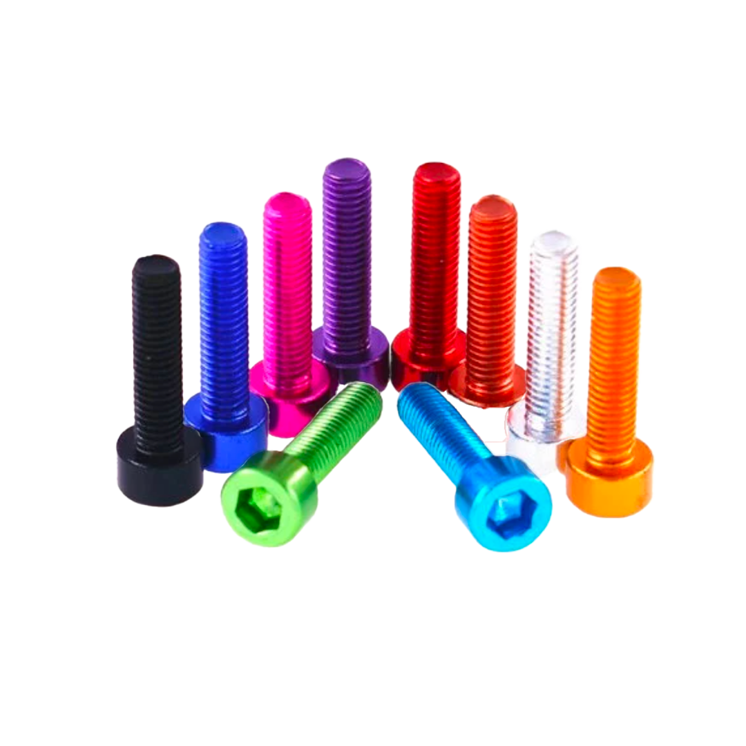 vis alu récupérateur de fluide de couleur au choix