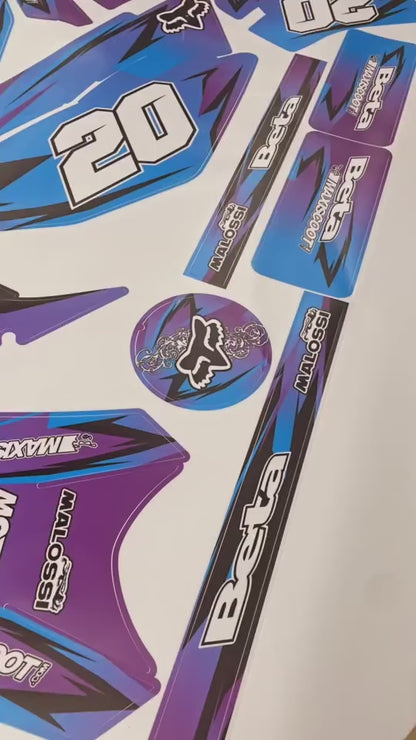 Kit déco 50cc/85cc Supermot 100 % personnalisable